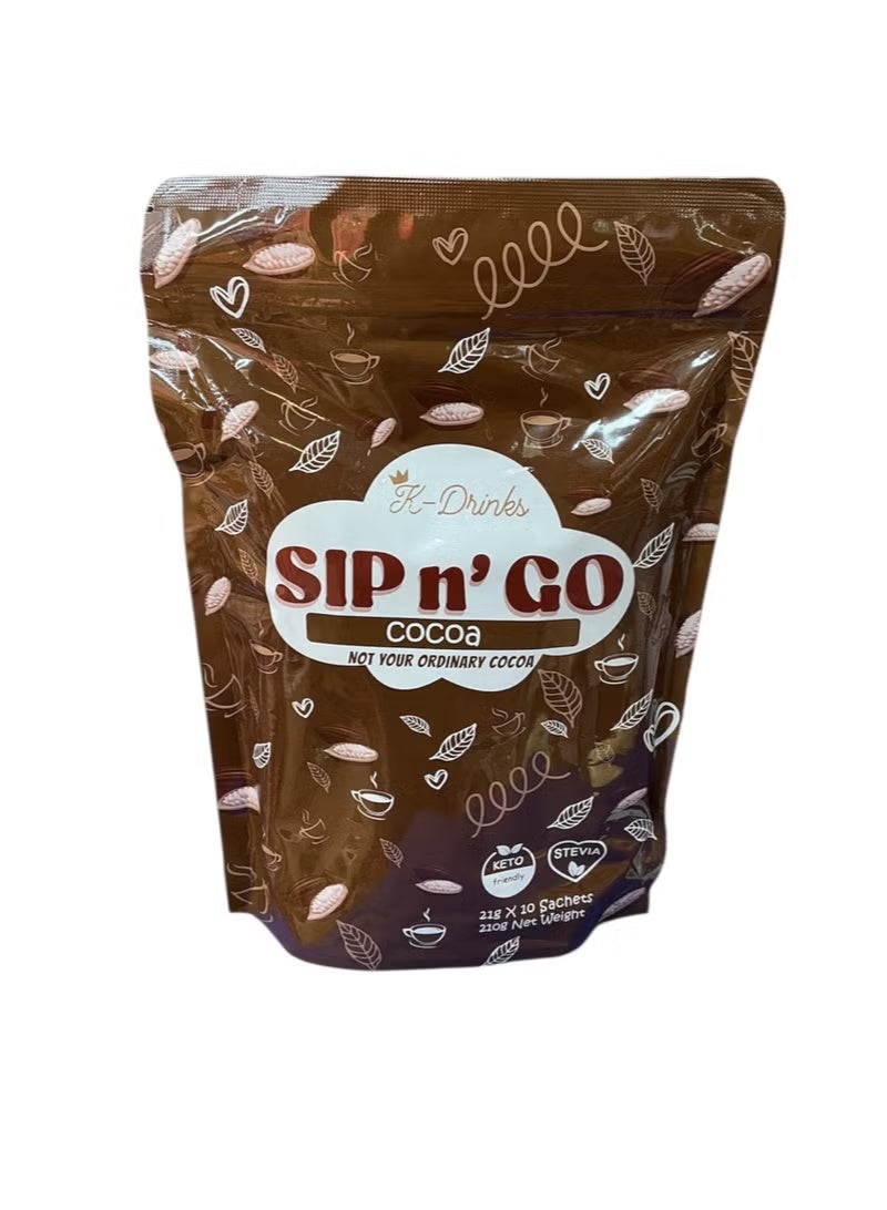 K- drinks cocoa 21g x 10 sachets